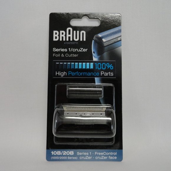 BRAUN Series 1 cruZer foil & cutter, 10B/20B, FreeControl - Picture 1 of 5